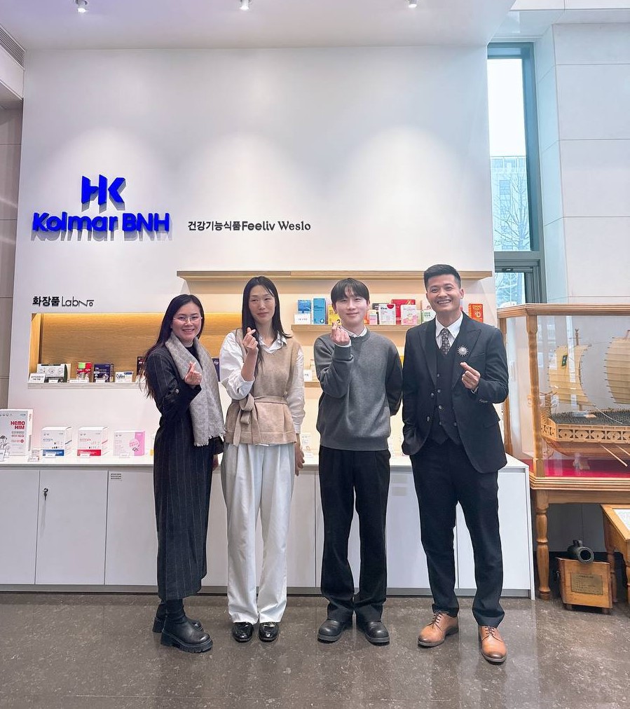 Lãnh đạo DTG GLOBAL HOLDINGS và lãnh đạo KOLMAR BNH